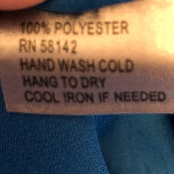 Muse Blue Cocktail Flare Sleeve Dress Size 4 NWT - Picture 6 of 8